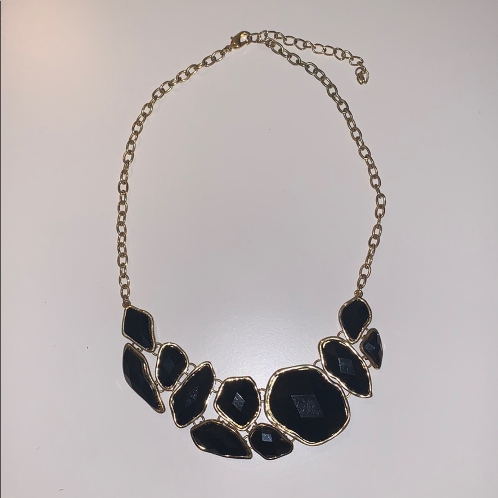Black and gold necklace